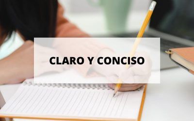 Claridad y concisión, dos aspectos fundamentales para una buena comunicación
